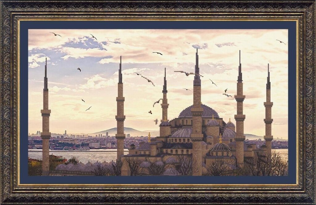 ВТ-516 Набір для часткової вишивки хрестиком Crystal Art "Мечеть Султанахмет", Код товару: 1053729 від компанії Інтернет-магазин «вишивав-ка» - фото 1