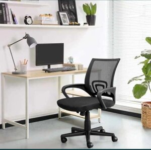 Єргономичний компьютерний стілець с пояснічной опорой. Офісний стілець.