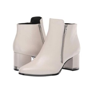 Ботильйони жіночі коливань кляйн W8-25.5 cm Calvin Klein Fara Soft White Milano білі лакові черевики