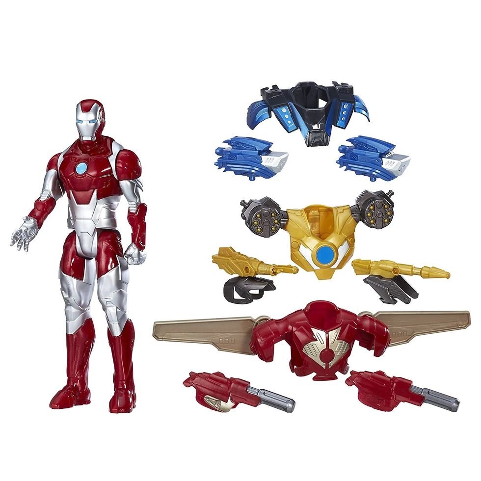 Набор Железный человек Marvel Titan Hero Series Iron Man Combat Pack - опис