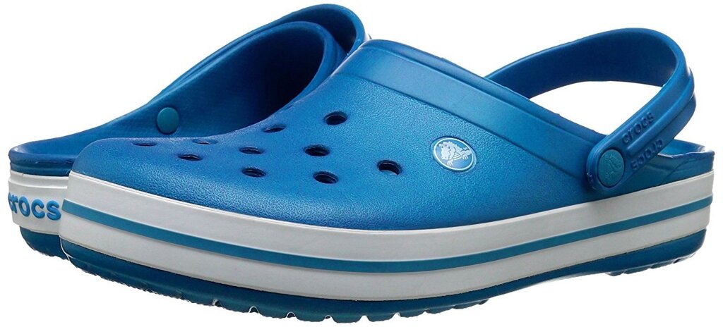 Чоловічі сабо Крокс крокбенд ультрамарин М11-28см Crocs Men &quot;s Crocband Clog ultramarine 44 43 45 887 350 757 330 - вибрати