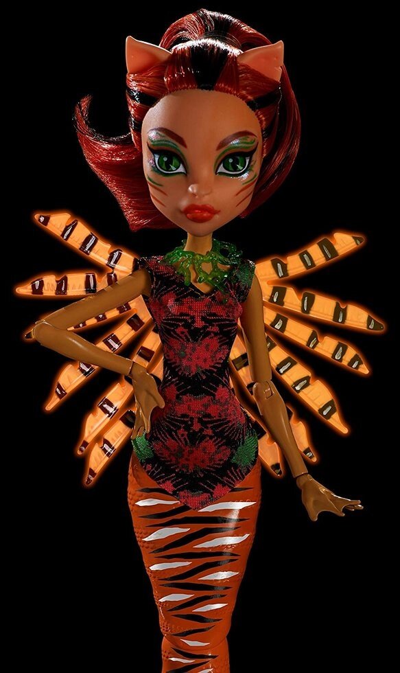 Лялька монстер хай великий скарьерний риф Monster High Тореляй Great Scarrier Reef Glowsome Ghoulfish Toralei Doll - вартість