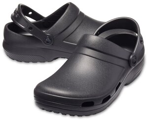 Сабо Крокс фахівець вент M11 29cm crocs Specialist Vent Clog 10074-001-M11 Black спец взуття для кухарів медиків