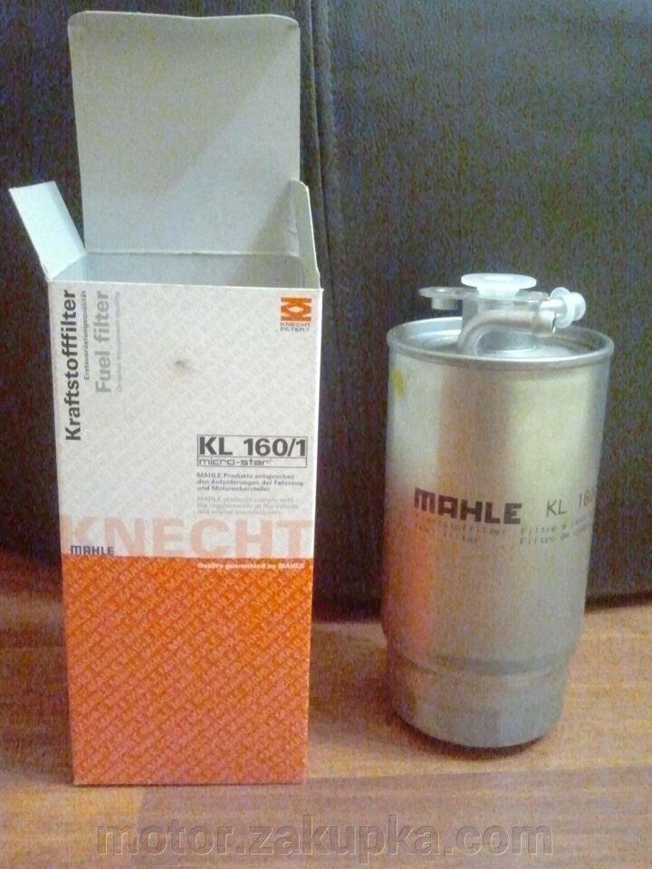 Knecht (Mahle), фільтр палива Е39 / Е46 / е53 (Х5), М47 / М57 (з 2000,04), (2,0 / 3,0) від компанії motor - фото 1