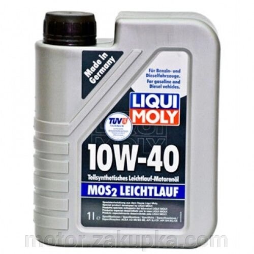 Liqui Moly МoS2 Leichtlauf 10W-40, 1 літр від компанії motor - фото 1