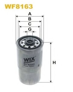 WIX, фільтр палива е34 / Е36, М51 (2,5), для авто ДО 1995 року випуску