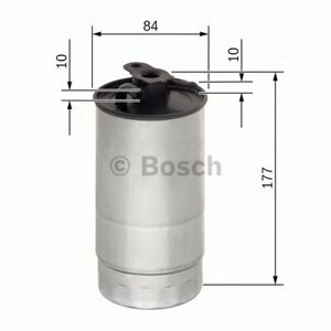 Bosch, фільтр палива Е39 / Е46 / е53 (Х5), М47 / М57 (з 2000,04), (2,0 / 3,0)