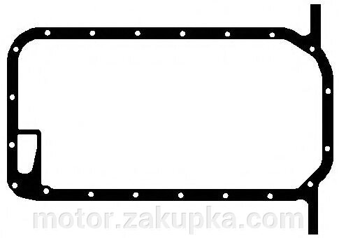 Elring, Прокладка масляного піддону, верх, для m40 (1.6, 1.8) / m42 (1.8), m43 (1.6, 1.8) - роздріб