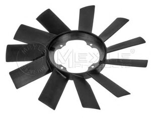 Meyle, Крильчатка вентилятора (m40 / m43 / m50 / m52) Е36, е34, Е39, 11 лопатей 410мм діаметр, 4 отвори