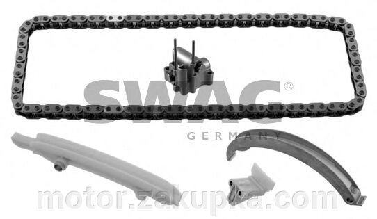 SWAG, Комплект механізму ГРМ (ланцюг + елементи), ВЕРХНІЙ, для m57 від компанії motor - фото 1
