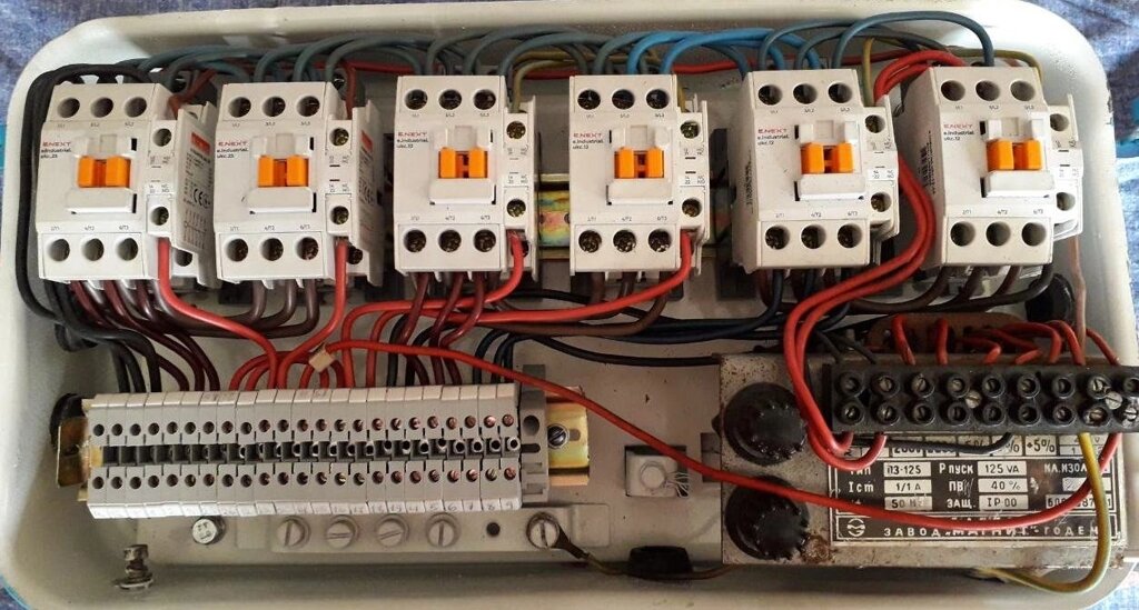 Електрична схема управління краном, тельфером від компанії ФОП Гуленко - фото 1