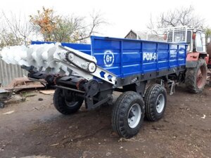 Розкидувач добрив РОУ-6