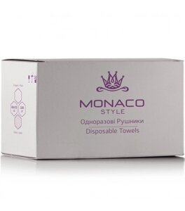 Одноразові рушники складаються в стилі TM Monaco, гладкий, 40 х 70 см,100 шт/уп)