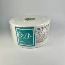 Комірці перукарські, ТМ Doily, спанлейс Білі, в рулоні, 7см х 50см, 100шт