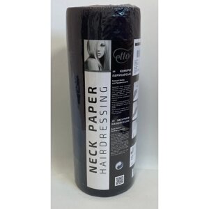 Комірці перукарські, ТМ Etto, паперові ЧОРНІ, пласт. втулка (100 шт)(туба 5 рул) в Києві від компанії Shantal Beauty Shop