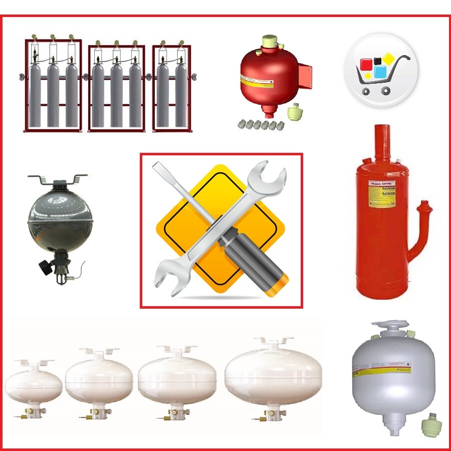 Перезарядка модулей газового пожаротушения від компанії ТОВ Бранд Трейд - фото 1