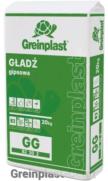 Гладь гипсовая Greinplast GG 20 кг. ##от компании## Greinplast-Centr - ##фото## 1