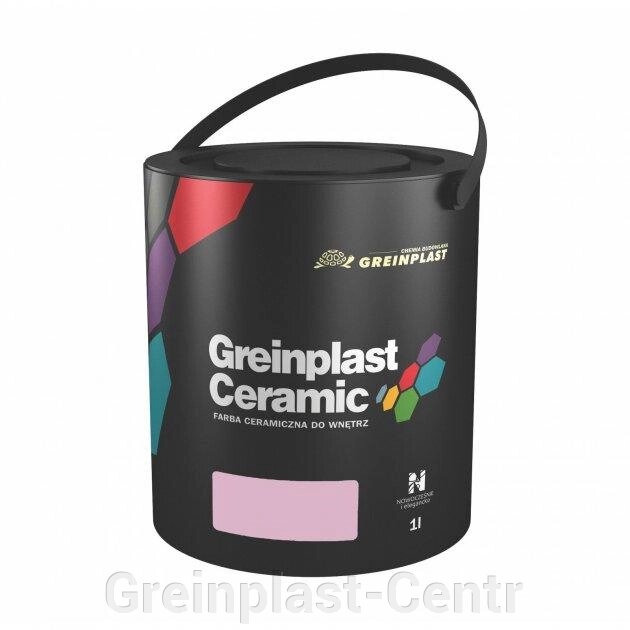Керамическая краска интерьерная Greinplast Elegance Ceramic FWC23 лавандовые розы 1 л. ##от компании## Greinplast-Centr - ##фото## 1