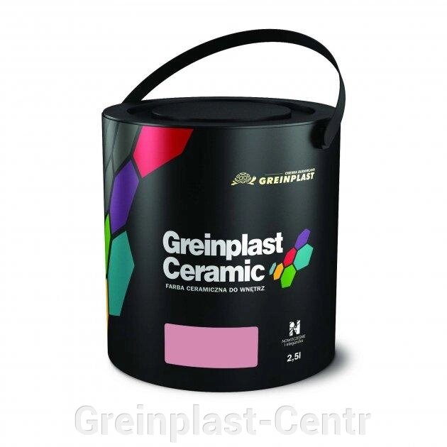 Керамическая краска интерьерная Greinplast Elegance Ceramic FWC28 альпийская роза 2,5 л. ##от компании## Greinplast-Centr - ##фото## 1