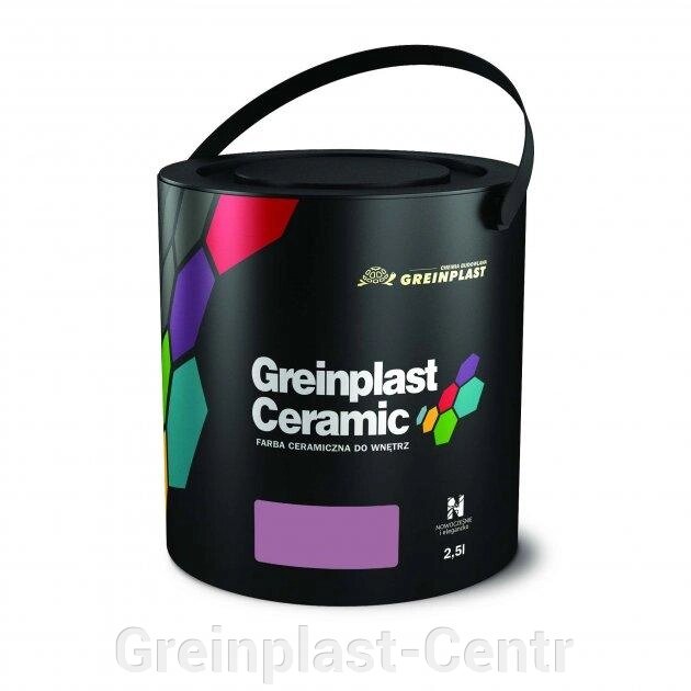 Керамическая краска интерьерная Greinplast Elegance Ceramic FWC29 бразильский аметист 2,5 л. ##от компании## Greinplast-Centr - ##фото## 1