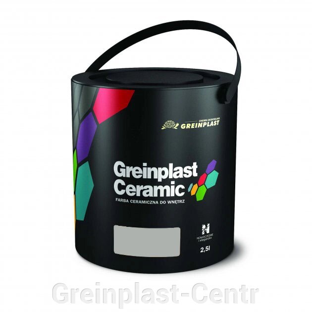 Керамическая краска интерьерная Greinplast Elegance Ceramic FWC60 всегда нейтрален 2,5 л. ##от компании## Greinplast-Centr - ##фото## 1