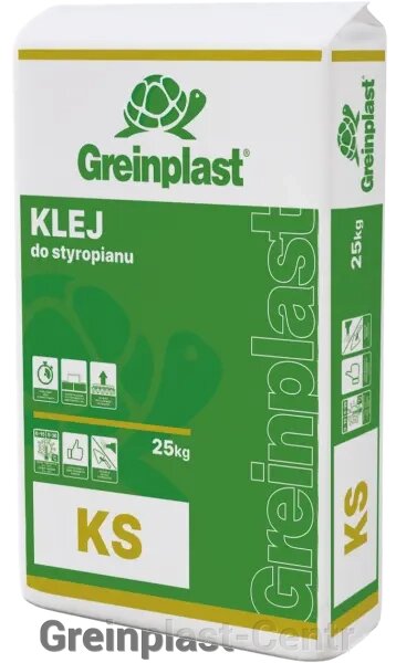 Клей для пенопласта Greinplast KS 25 кг. ##от компании## Greinplast-Centr - ##фото## 1