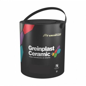 Керамическая краска интерьерная Greinplast Elegance Ceramic FWC55 карбон 1,0 л.