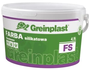 Краска силикатная фасадная Greinplast FS база 13,5 кг.