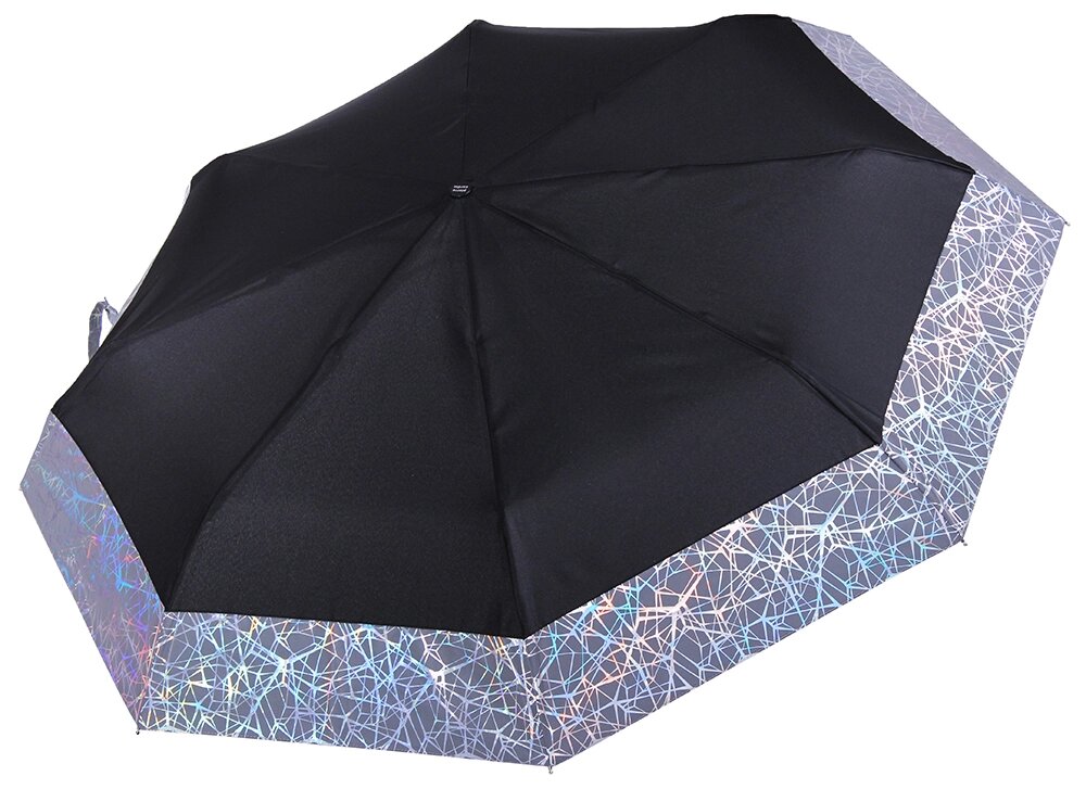 Чорний жіночий зонт Galaxy Pierre Cardin ( повний автомат ) арт. 82653 від компанії Інтернет-магазин парасольок TopZont.Парасольки Три Слона, Zest,Doppler - фото 1