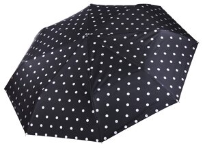 Складна жіноча парасоля Горох срібло Pierre Cardin ( повний автомат ) арт. 82716