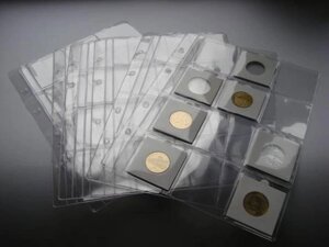 Аркуш для монет у холдерах 12 комірок