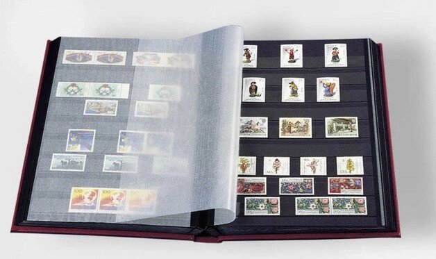 Альбом для марок 16 аркушів (32стр) А4 М&#039;яка обкладинка Leuchtturm - особливості