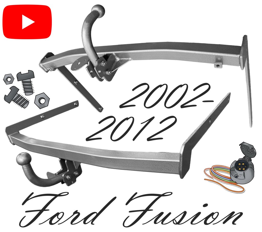 Фаркоп Форд Фьюжн Ford  Fusion 2002-2012 від компанії ЖитомирФаркоп - фото 1
