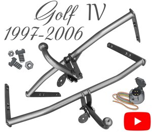 Фаркоп Гольф 4 Фольксваген гольф 4 універсал хетчбек VW Golf IV 1997-2006