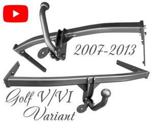 Фаркоп гольф 6 фольксваген універсал VW Golf VI variant 2009-2013