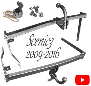 Фаркоп Рено Сценік 3 фаркоп Scenic 3 2009-2016
