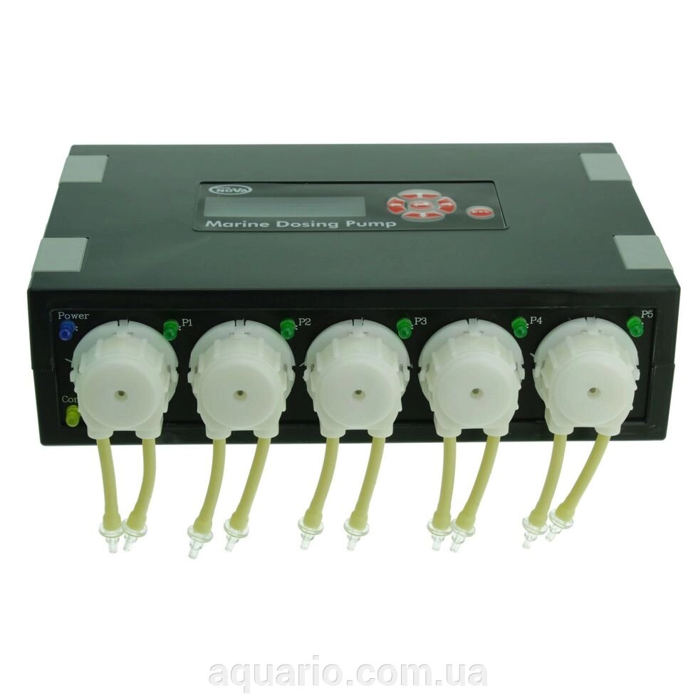 Автоматичний дозатор Aqua Nova NMDP-5, п'ятиканальний від компанії Інтернет магазин акваріумістики "AquariO" - фото 1