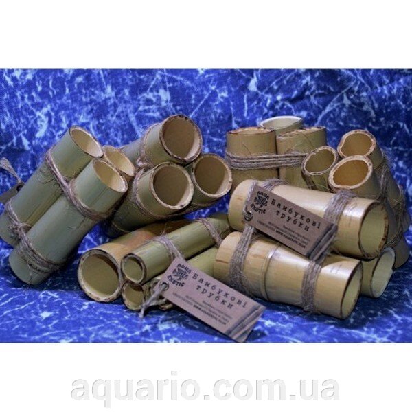 Бамбукові трубки 35-40 мм від компанії Інтернет магазин акваріумістики "AquariO" - фото 1