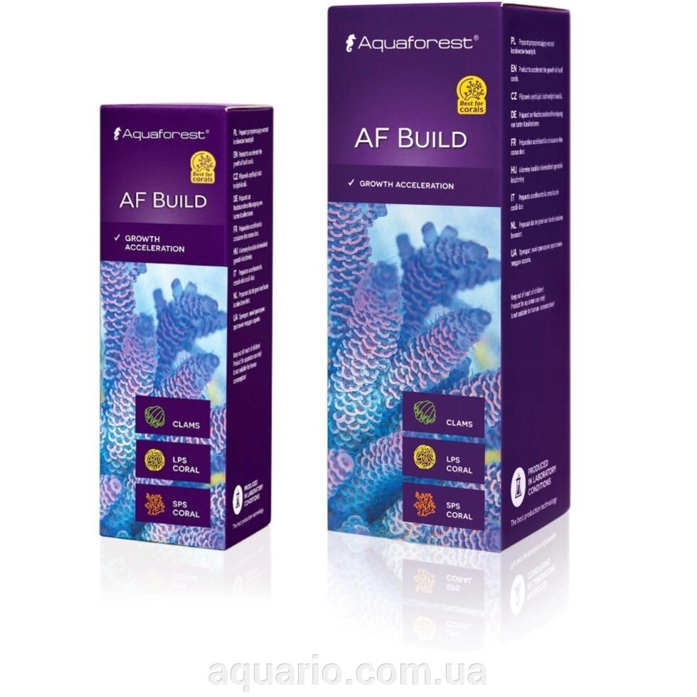 Добавка для підтримки PH в рифової акваріумі Aquaforest AF Build 10мл від компанії Інтернет магазин акваріумістики "AquariO" - фото 1
