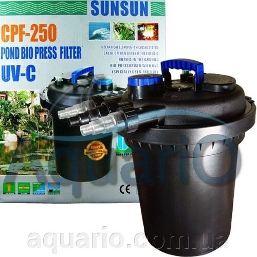 Фильтр для пруда SunSun CPF-250 UV від компанії Інтернет магазин акваріумістики "AquariO" - фото 1