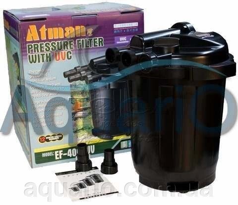 Фильтр для пруда Via Aqua EF-4000UV с UV стерилизатором від компанії Інтернет магазин акваріумістики "AquariO" - фото 1