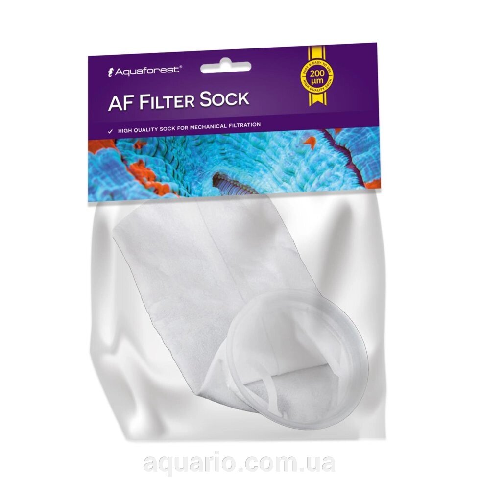 Фільтруючий носок Aquaforest AF Filter Sock від компанії Інтернет магазин акваріумістики "AquariO" - фото 1