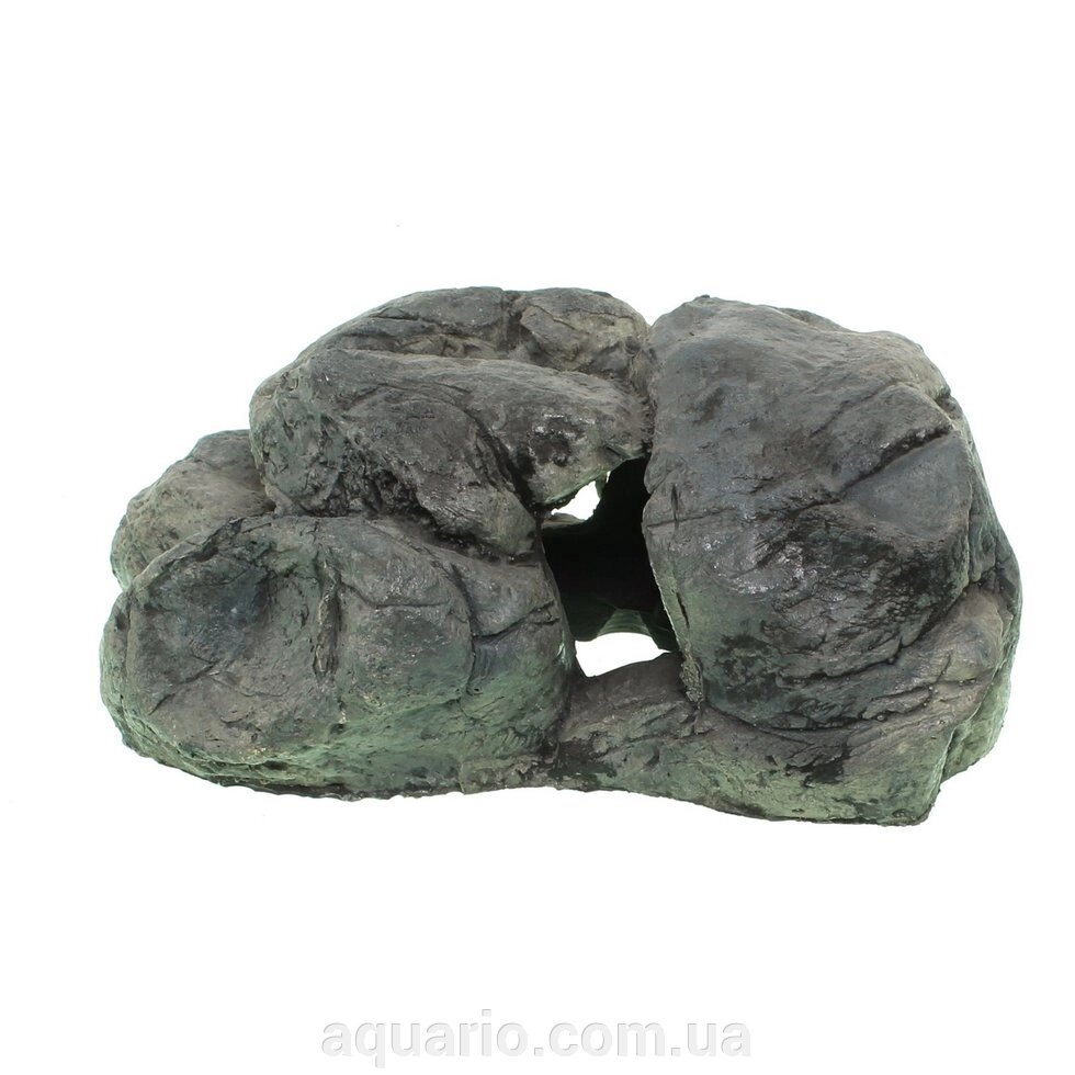 Камінь сірий ATG Line KH-42GR, 12x20x12 см від компанії Інтернет магазин акваріумістики "AquariO" - фото 1