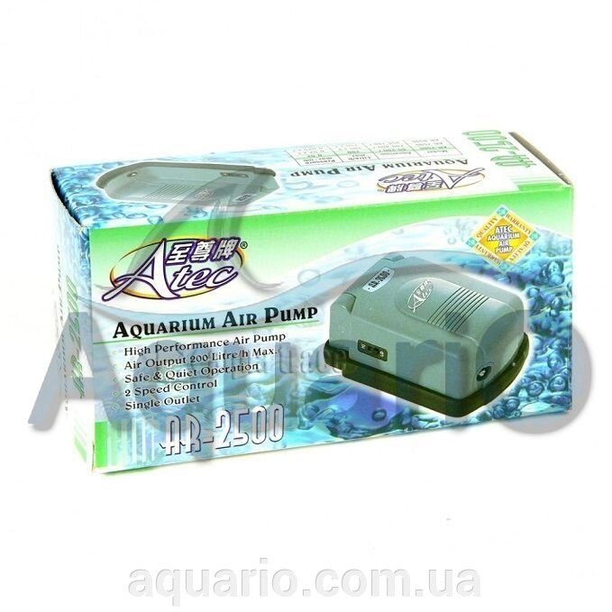 Компресор для акваріума Atek AR-2500, 200 л / год від компанії Інтернет магазин акваріумістики "AquariO" - фото 1