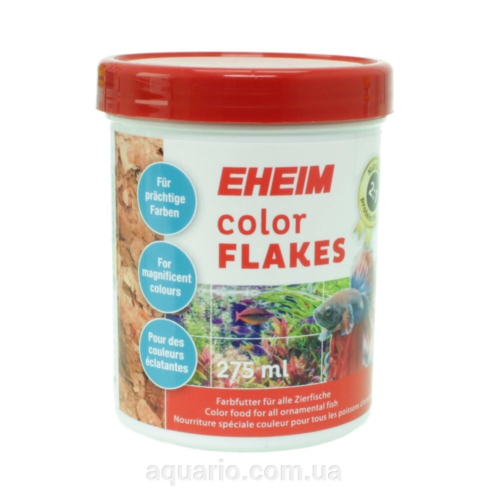 Корм для посилення розмальовки в пластівці EHEIM color FLAKES 275мл від компанії Інтернет магазин акваріумістики "AquariO" - фото 1