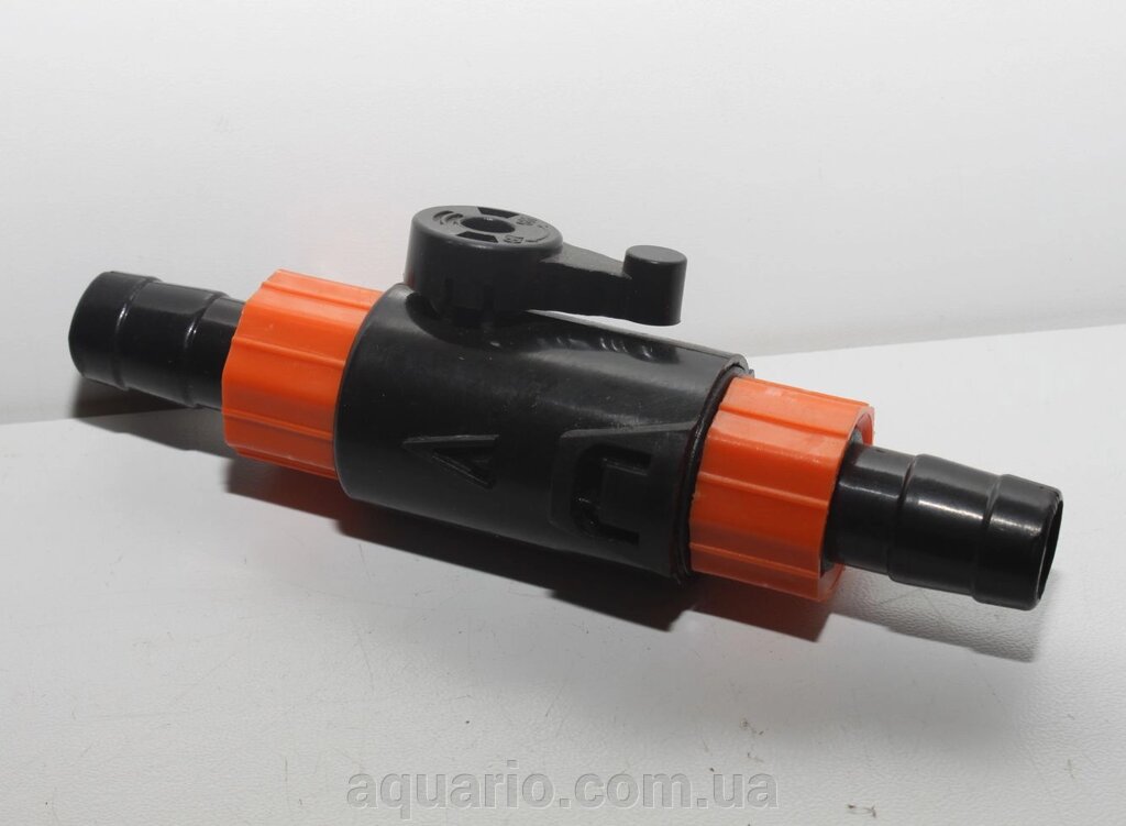 Кран для фільтрів і насосів, 16 мм від компанії Інтернет магазин акваріумістики "AquariO" - фото 1