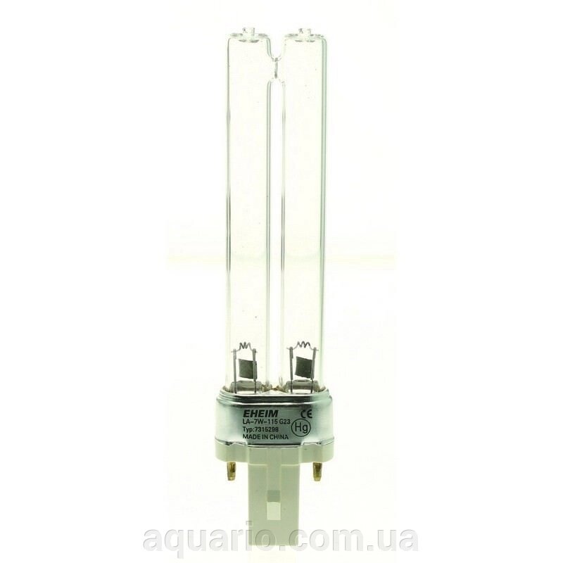 Лампа EHEIM UV-C для reeflexUV 7 w 2 контакту від компанії Інтернет магазин акваріумістики "AquariO" - фото 1