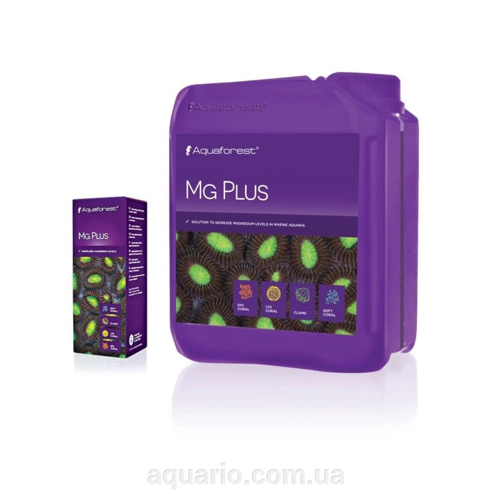 Магній (Mg) для морського акваріума Aquaforest Mg Plus 200мл від компанії Інтернет магазин акваріумістики "AquariO" - фото 1