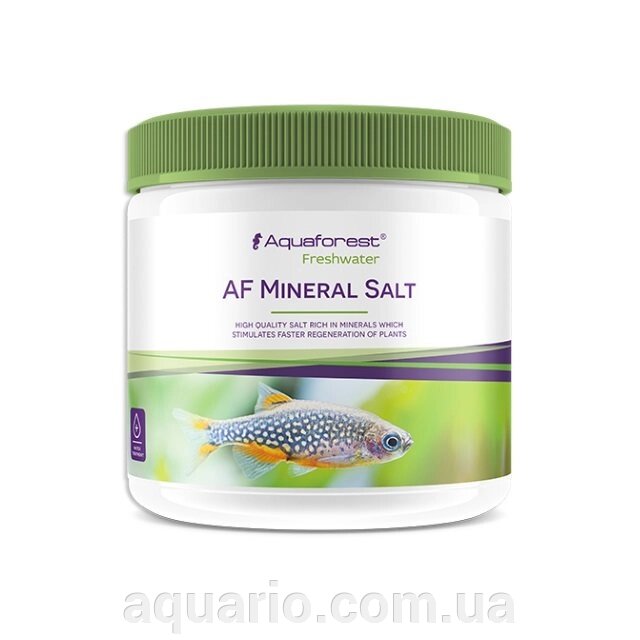 Мінеральна сіль Aquaforest AF Mineral Salt Fresh 500мл від компанії Інтернет магазин акваріумістики "AquariO" - фото 1