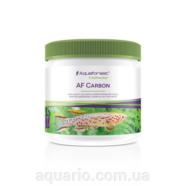 Наповнювач для абсорбуючій очищення Aquaforest Carbon Fresh 500мл від компанії Інтернет магазин акваріумістики "AquariO" - фото 1